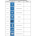 Set No:08 accesorii pentru panou perforat