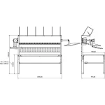 Masa de ambalare Package Line, W1800xD940mm, BD.2520.1803