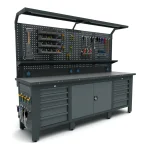 Banc de lucru profesional Proline Combo 31, RAL 7016/7011, BD.36.15.31