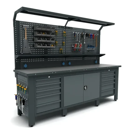 Banc de lucru profesional Proline Combo 31, RAL 7016/7011, BD.36.15.31