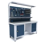 Banc de lucru profesional Proline Combo 34, RAL 7040/5020, BD.36.15.34