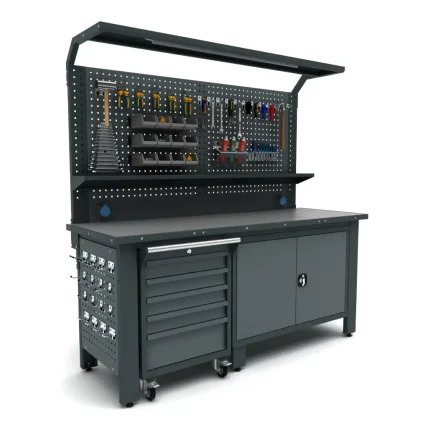 Banc de lucru profesional Proline Combo 51, RAL 7016/7011, BD.36.15.51