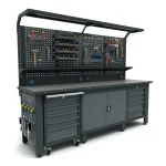 Banc de lucru profesional Proline Combo 64, RAL 7016/7011, BD.36.15.64