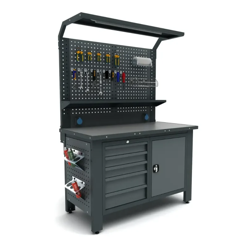 Banc de lucru profesional Proline Combo 66, RAL 7016/7011, BD.36.15.66