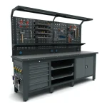 Banc de lucru profesional Proline Combo 76, RAL 7016/7011, BD.36.15.76