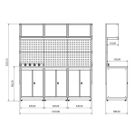 Banc de lucru profesional Moduline Combo 07, BD.36.18.07