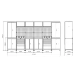 Banc de lucru profesional Moduline Combo 31, BD.36.18.31