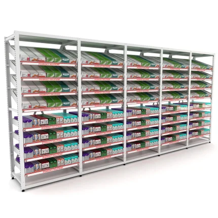Sistem modular de rafturi pentru farmacii, BD.25.19.21