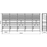 Sistem modular de rafturi pentru farmacii, BD.25.19.22